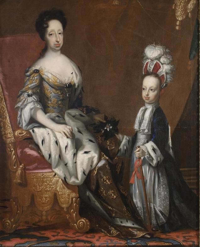Queen Hedvig Eleonora and Karl Fredrik