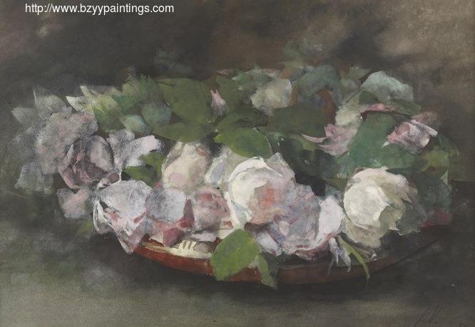 Roses in a bowl