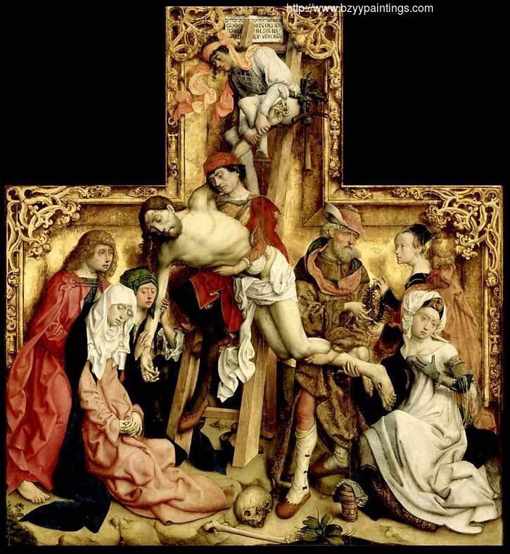 Saint Bartholomew Altarpiece: The Descent from the Cross